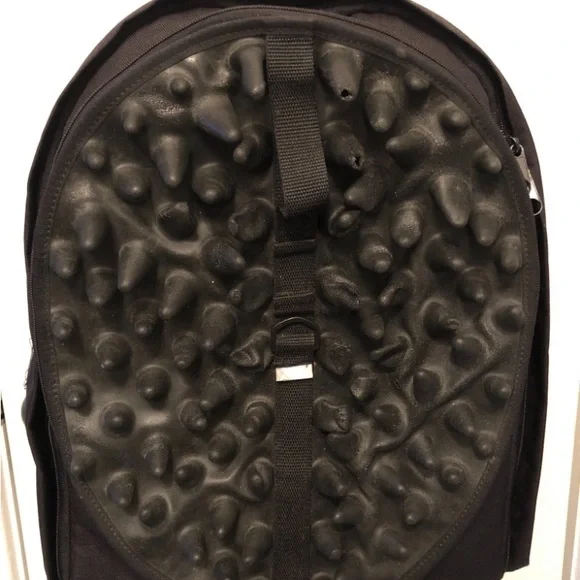 Craig Morrison Bug Vintage Rolling Backpack Suitcase Unisex Black Latex Spikes - Picture 1 of 11